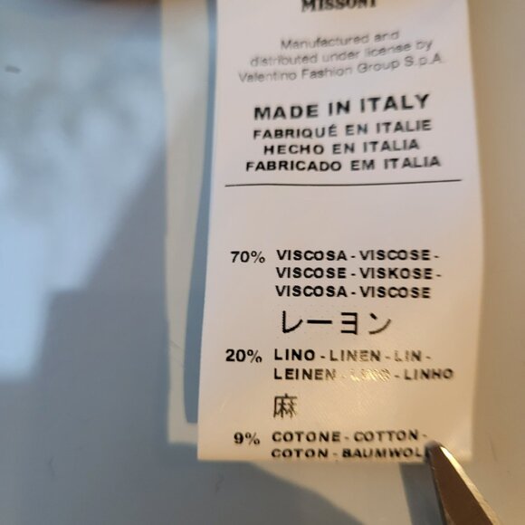 M Missoni Chevron-patterned Knit Skirt Size 6 - Picture 6 of 7